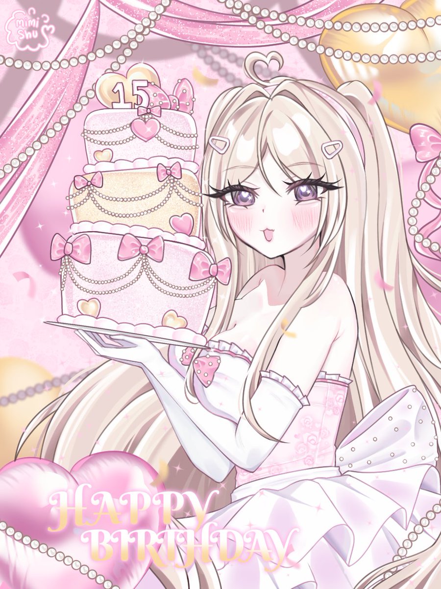 mimishucu's tweet image. Bday comm for cleo ^_^

#vtuber #robloxart #vgen 🎂🩷