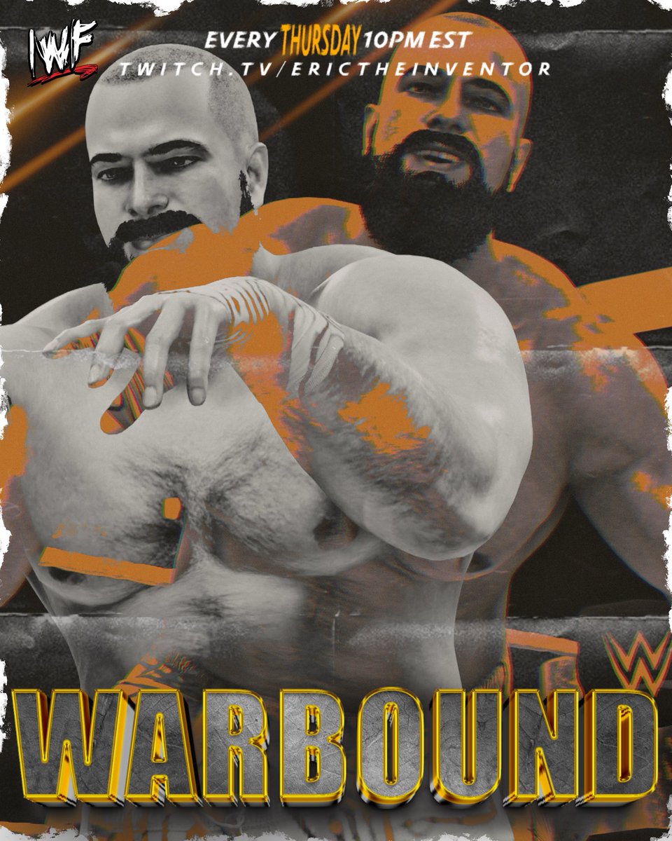 IWF on Twitch (@iwfuniverse) on Twitter photo HERE WE GO‼️
#ThursdayNightWARBOUND STARTS NOW! 🟡
<a href="/Kobewrightkw/">Motor Hunter</a> HAS A CHANCE IN TRIPLE THREAT ACTION - <a href="/Lockhart_iwf/">Stephanie lockhart</a> REPRESENTS THE ALASKAN ASSASSIN - <a href="/THEEDUCATORiwf/">your worst nightmare</a> MAIN EVENTS + MORE! 👀
HIT THE MERCH BOOTH - GET TO YOUR SEATS!
twitch.tv/erictheinventor HERE WE GO‼️
#ThursdayNightWARBOUND STARTS NOW! 🟡
<a href="/Kobewrightkw/">Motor Hunter</a> HAS A CHANCE IN TRIPLE THREAT ACTION - <a href="/Lockhart_iwf/">Stephanie lockhart</a> REPRESENTS THE ALASKAN ASSASSIN - <a href="/THEEDUCATORiwf/">your worst nightmare</a> MAIN EVENTS + MORE! 👀
HIT THE MERCH BOOTH - GET TO YOUR SEATS!
twitch.tv/erictheinventor