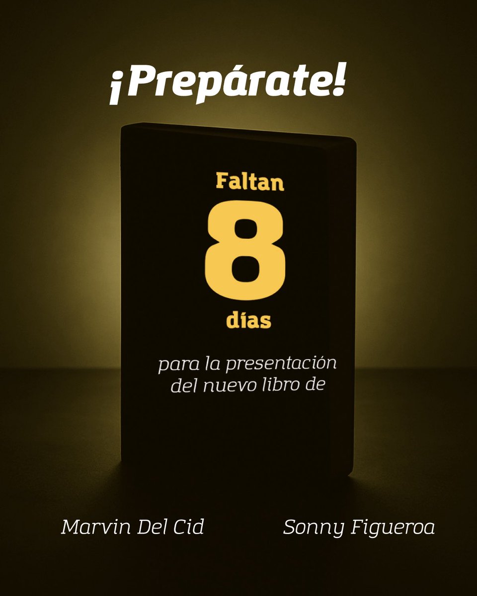#ElNuevoLibroDelCombo 

Faltan 8 días

<a href="/marvindelcid/">marvindaviddelcid</a> 
<a href="/SomosElCombo/">Somos El Combo</a>
<a href="/VoxPopuliGuate/">Vox Populi</a>