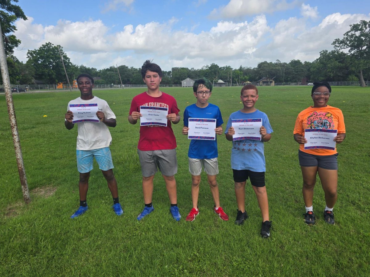 WHSTigersFB's tweet image. Week 2 and 3 of SAC is now history, and we had several Athletes of the Week! Continue to show up and show out for the summer...only 3 weeks left!
#TigerPrideRising #RestoreTheRoar