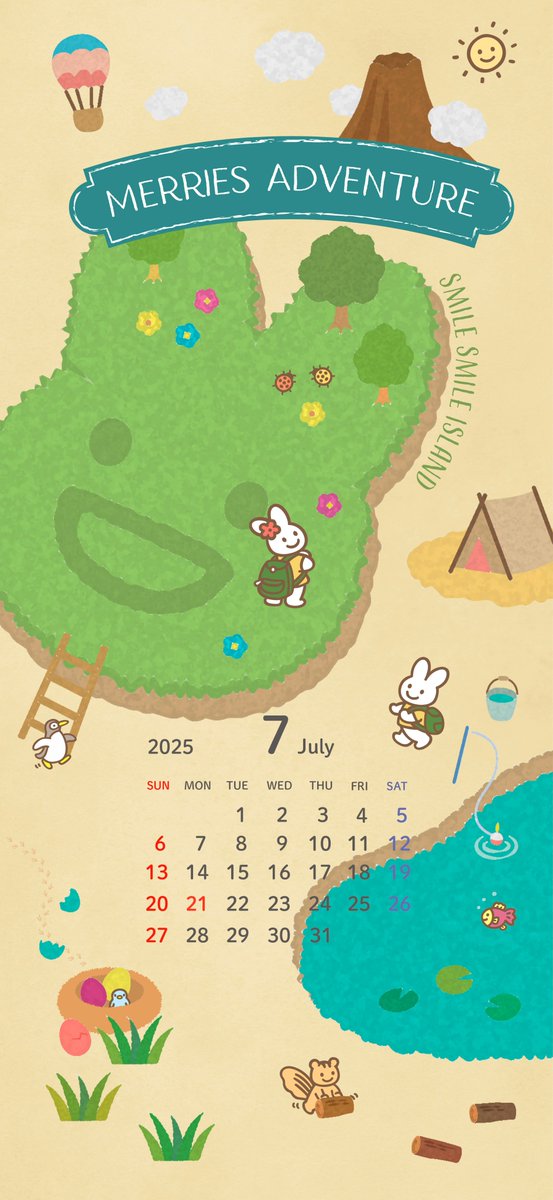 メリーズうさちゃんのスマホサイズカレンダー♪
今月もダウンロードして使ってね♪
#メリーズ #メリーズうさちゃん ＃壁紙 ＃待ち受け #カレンダー ＃7月