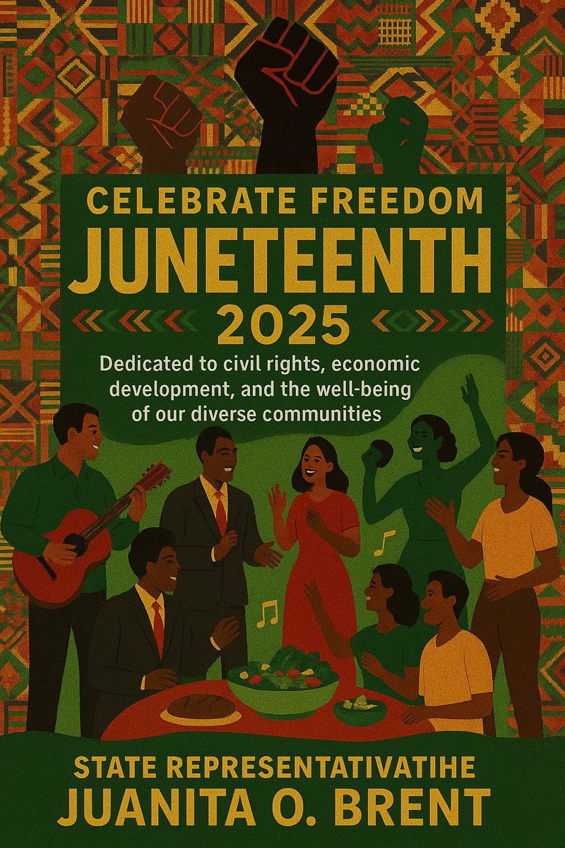 Juneteenth is a reminder of how far we’ve come—and how much work remains. Let’s celebrate, educate, and keep pushing forward. ✊🏾 #Juneteenth #FreedomDay