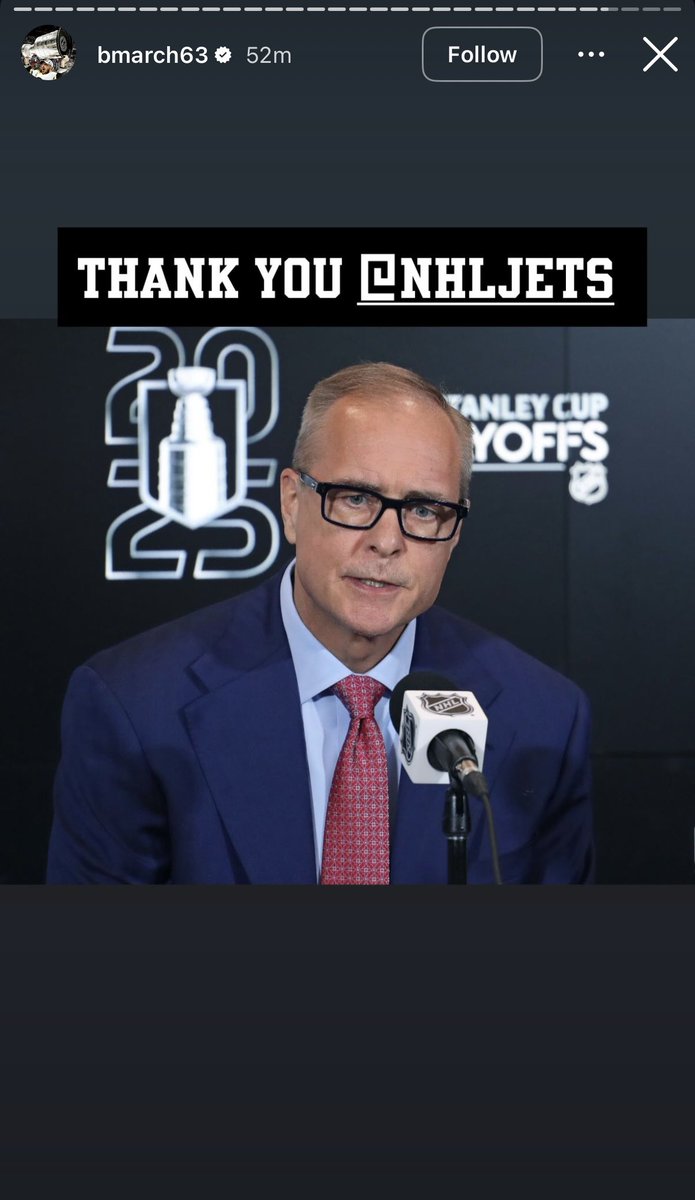 Brad Marchand is currently on an Instagram heater posting pics of all his teammates, tagging their former teams, and thanking all of them… 

Absolute legend 😭😂