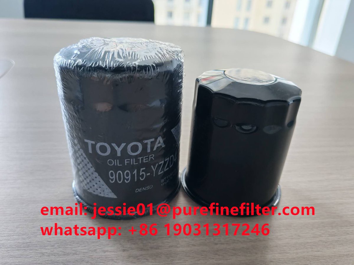 jess27411's tweet image. AUTO oil filter cabin filter air filter fuel filter manufacturer 
Car Oil Filters 90915-Yzzd2 90915-YZZE1 90915-YZZF2 90915-10001 for Nissan SUZUKI Toyota
email : jessie01@purefinefilter.com 
whatsapp: +86 19031317246
#Automotive #carparts #autofilter #autorepair #car Accessories