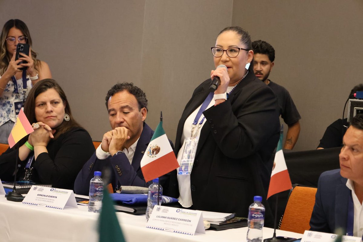 COPAME's tweet photo. 📣🏅 En la 3era Cumbre de Ciudades Latinoamericanas para el Deporte y el Desarrollo en Chihuahua, León es ratificado en la presidencia de la Red de Ciudades Deporte y Desarrollo para el periodo 2025-2027. https://t.co/j4MoKO2MOT