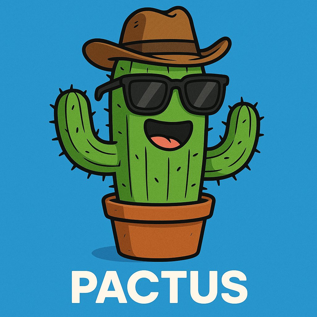 Cactus? No. PACTUS. 

Bringing the chill to the blockchain.

#Pactus