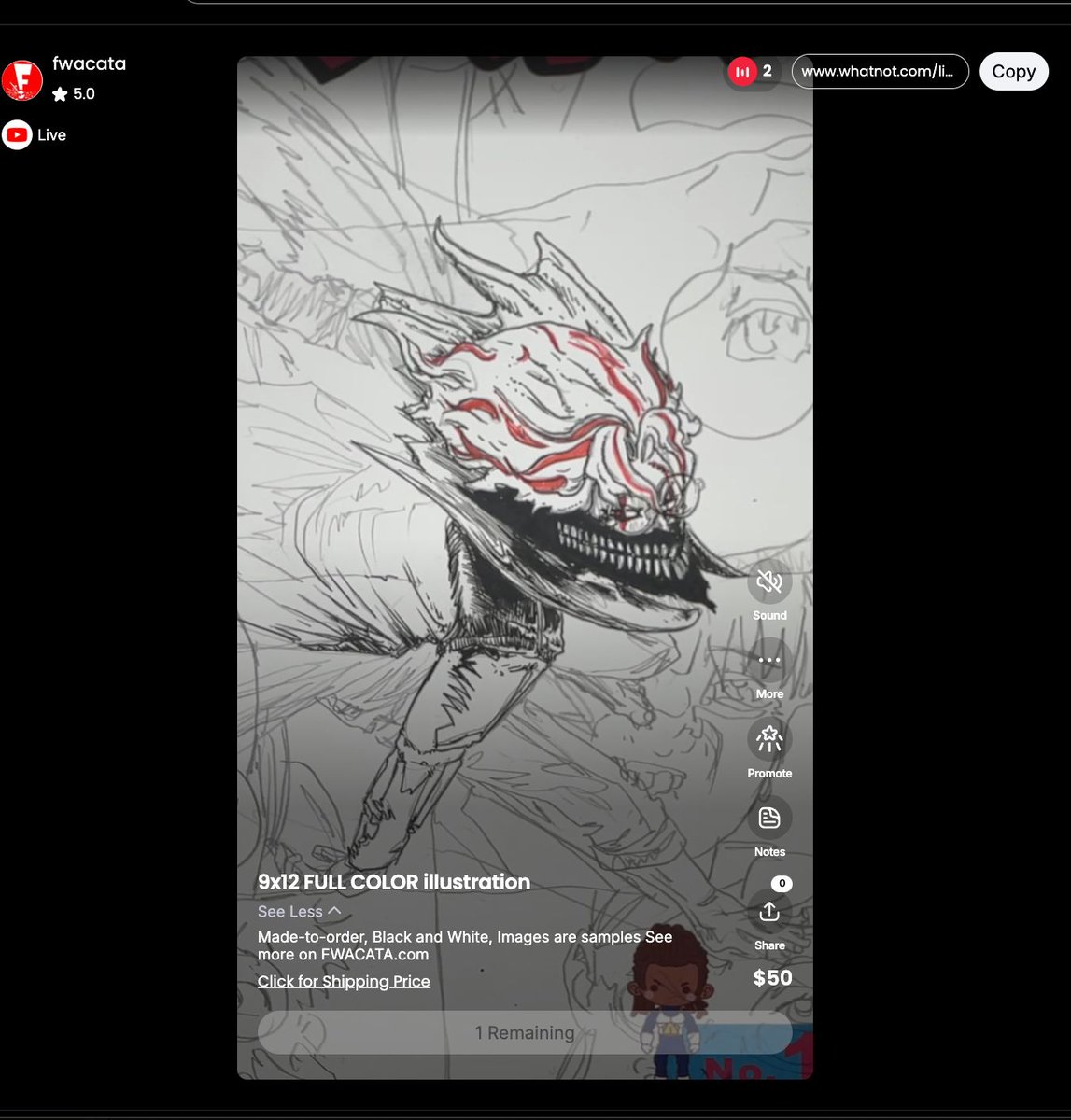 Live on WHATNOT! We had to restart due to technical issues. @fwacata's Livestream on Whatnot buff.ly/49cLZiU