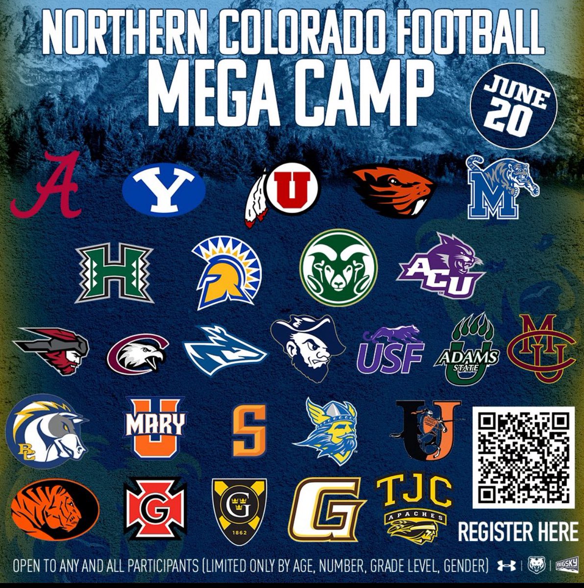 Braedon_Miller5's tweet image. Excited to get after it tomorrow at the @UNC_BearsFB Mega Camp! Ready to bring some Cali ball out to CO!
@CoachSteiny @CoachDeeWR @JRRecruiting @sicilia_brandon @UNCLamb @CoachRigell @CoachPazak @CoachATrain99 @1_JRT_1 @CoachJdubb12 @coach_Tgrant @MattChauvin19 @Jas_Bains_12…