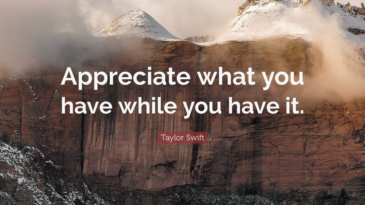 Successful people appreciate what they have, no matter how much or how little it happens to be.