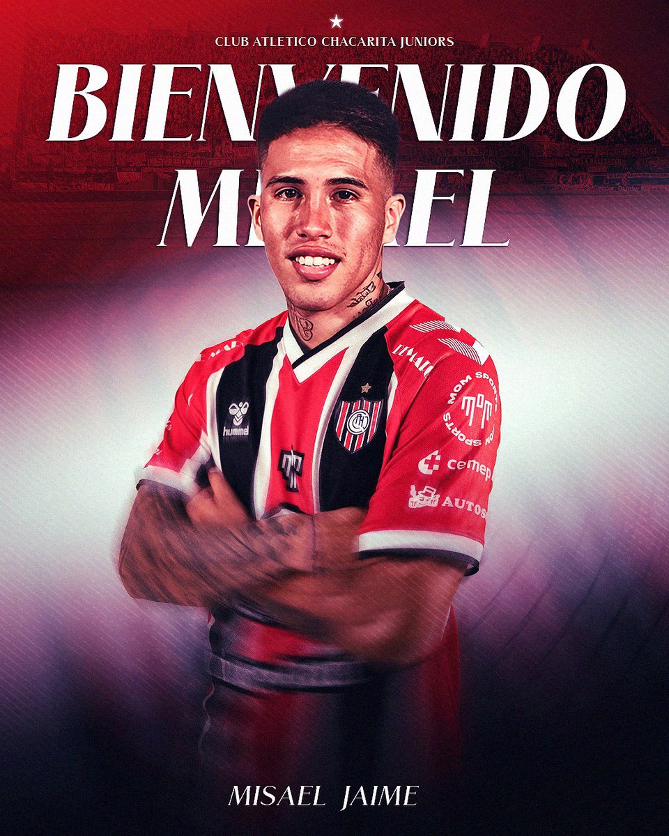 #MercadoDePases | 🤝 [OFICIAL] Misael Jaime es refuerzo de #Chacarita. Extremo que llegó desde #Newells a préstamo por 18 meses, sin cargo y con opción de compra ✍️🏼.
