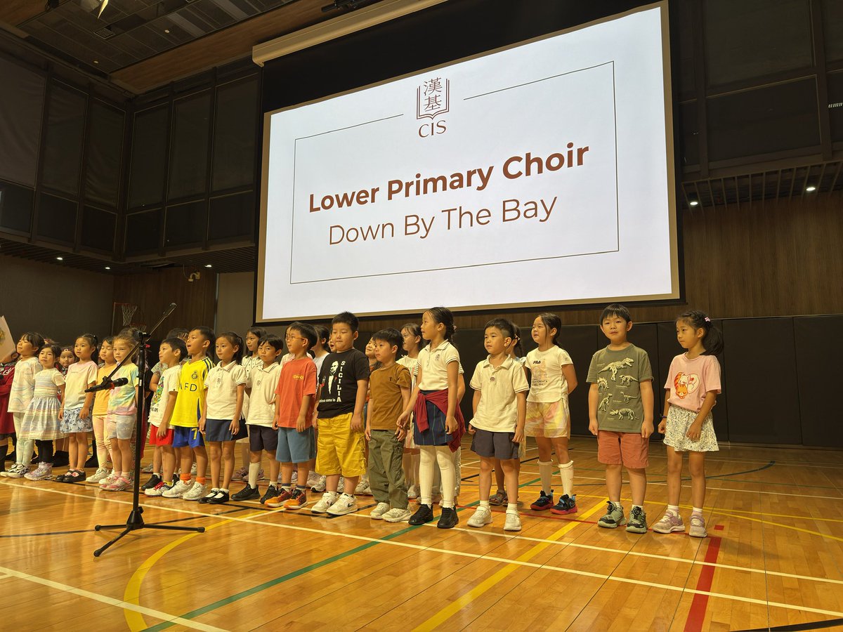 Last primary assembly of the <a href="/CISHK/">CIS 漢基國際學校</a> school year! #cishk #hongkong #schoolsout #summerbreak #restup #grateful
