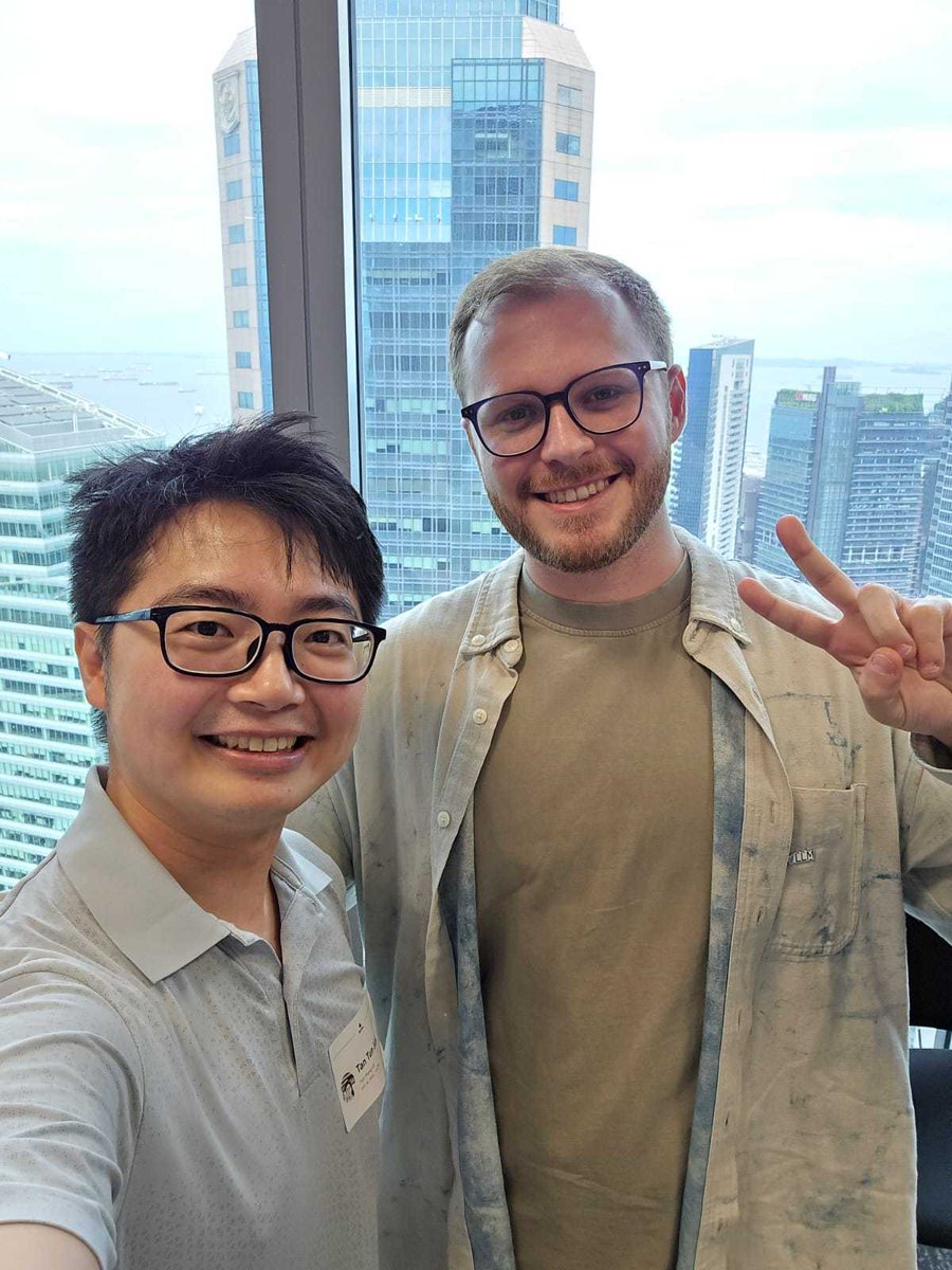 Exciting first day talking about <a href="/vllm_project/">vLLM</a> in Singapore! I had an great time discussing in depth with <a href="/EmbeddedLLM/">EmbeddedLLM</a> on how we will make <a href="/AMD/">AMD</a> better across the diverse features and workloads in vLLM. So thankful for our vibrant OSS community across the world 🫶