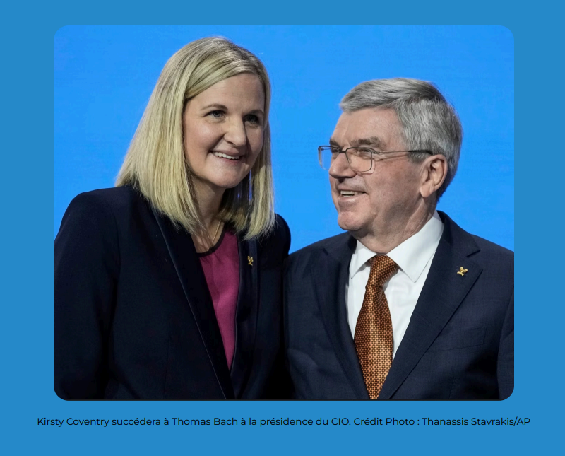 ▬ Dans trois jours, Kirsty Coventry succèdera à Thomas Bach.
▬ Les médias africains et australiens unanimes annoncent clairement la couleur : "Gros changements en vue au CIO"
▬ Lire mon analyse : assets.api.gamma.app/export/pdf/z4m…