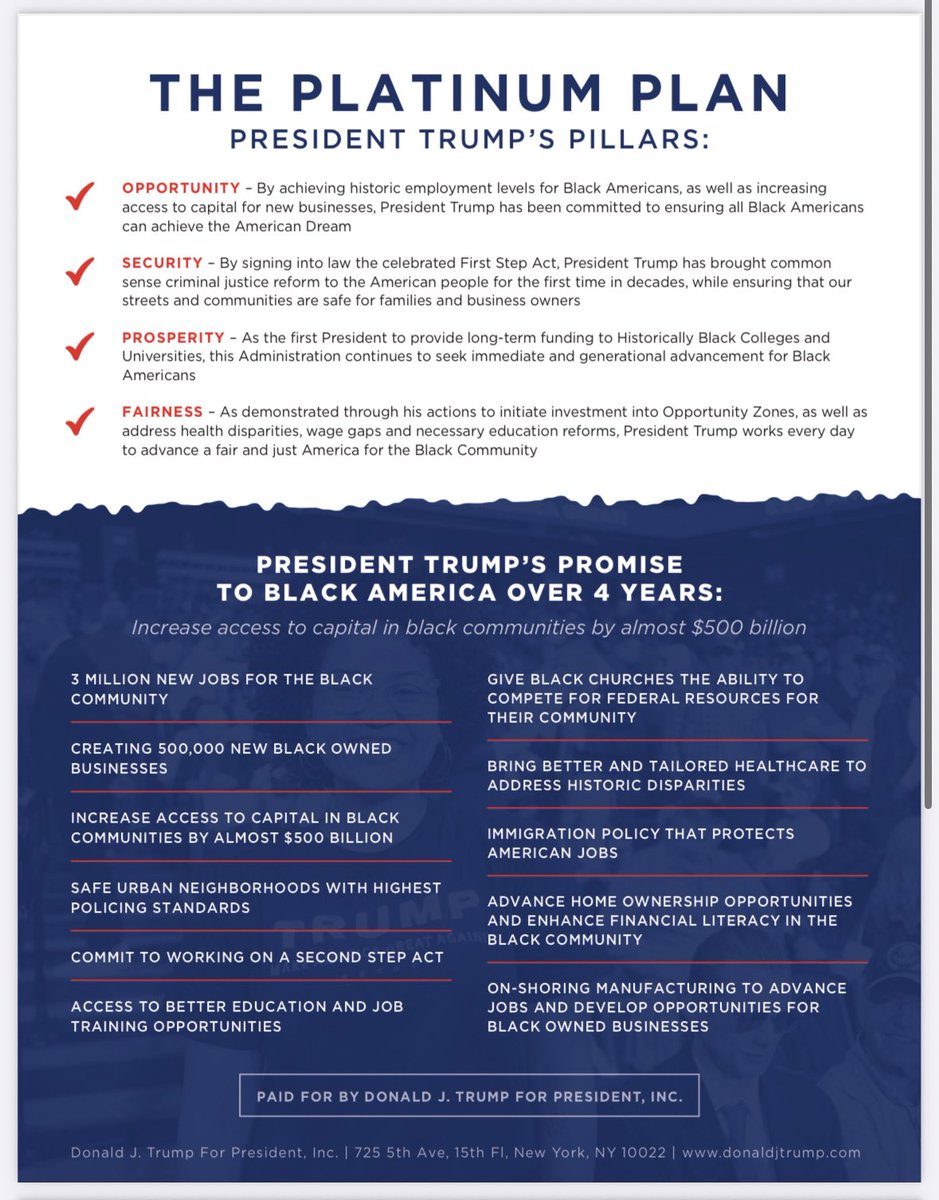 AmoneyResists's tweet photo. HOLY SHIT. Trump literally had “Make Juneteenth a national holiday” in his PROMISE TO BLACK VOTERS that he put out in September of 2020 🤣🤣🤣🤣🤣 https://t.co/4x6NtLLcJ8