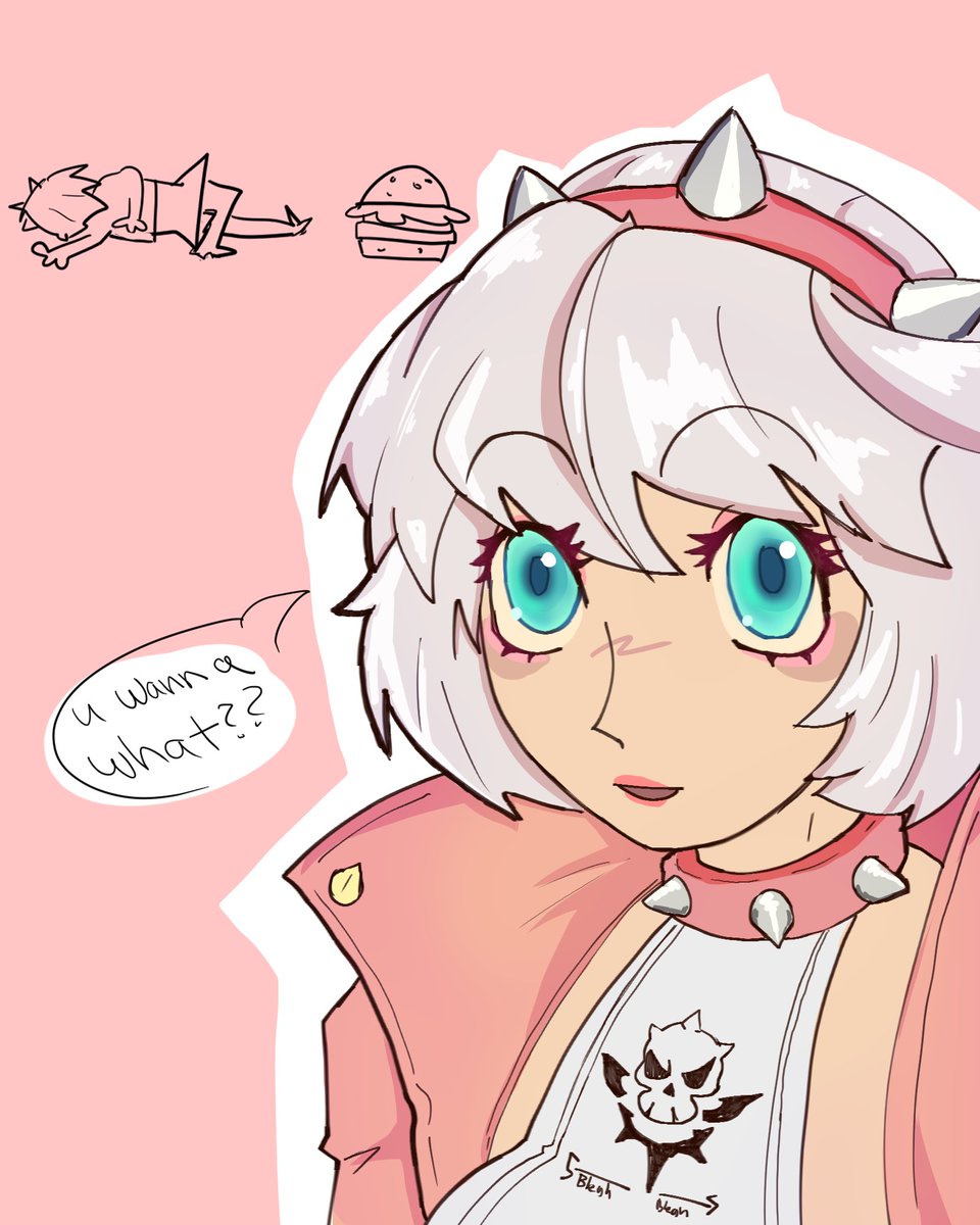 would you swish cheese this elphelt valentine for a really tasty burger??..🧐🧐🧐