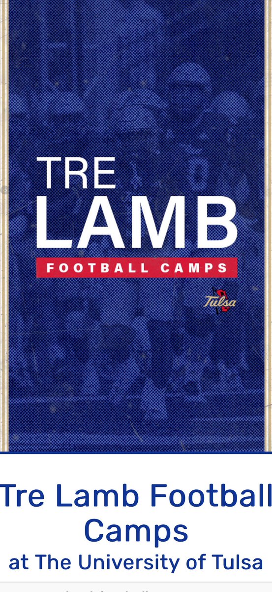 BChalakee's tweet image. Excited and ready to put in that work at the Tre Lamb Football Camp tomorrow.. @TulsaFootball
@ChrisHarrisJr