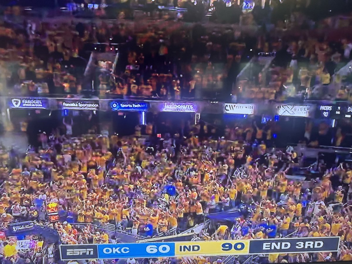 PACERS IN 7!!!!! 90-60 let it sink in #NBAFinals