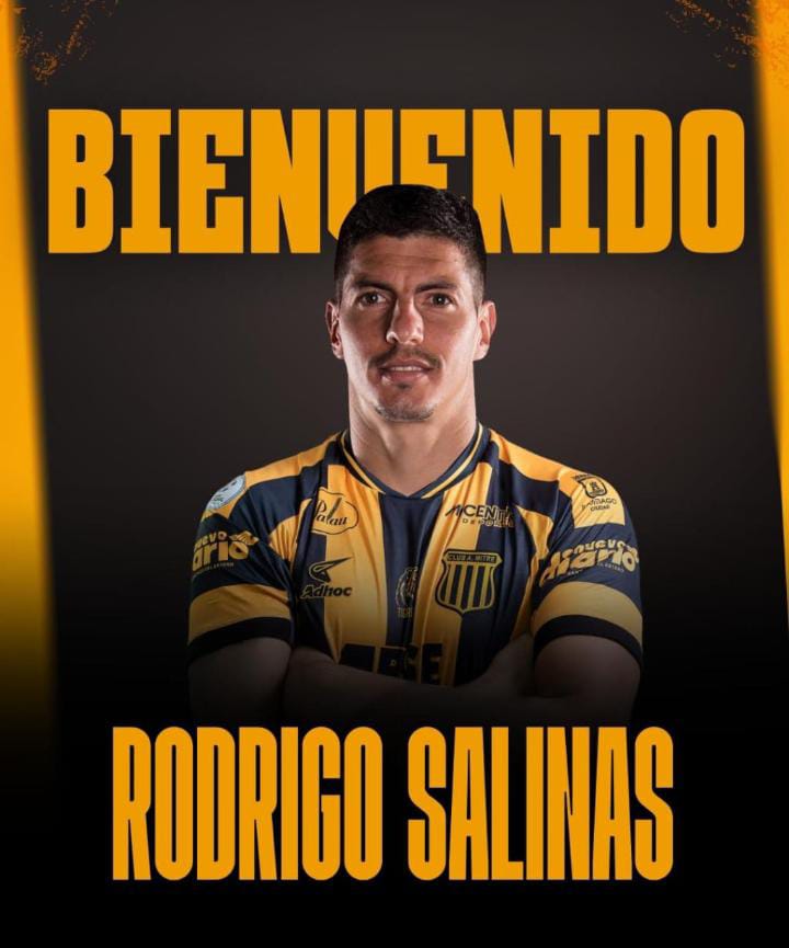 #MercadoDePases | 🤝 [OFICIAL] Rodrigo Salinas es REFUERZO de #Mitre. El delantero se desvinculó de #Chacarita y puso el gancho hasta diciembre de 2026 ✍️🏼.