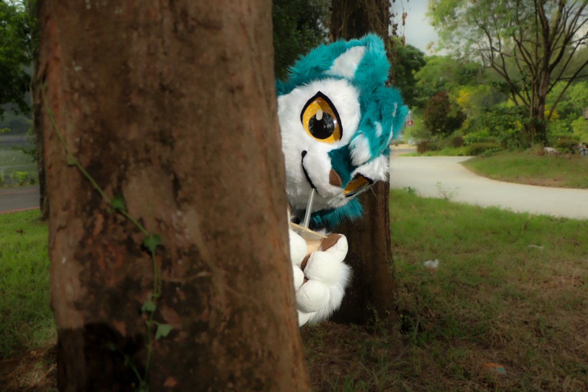 This is some good tea!
#FursuitFriday 

🧵: <a href="/CadenzaStudioTW/">CadenzaStudioTW</a>