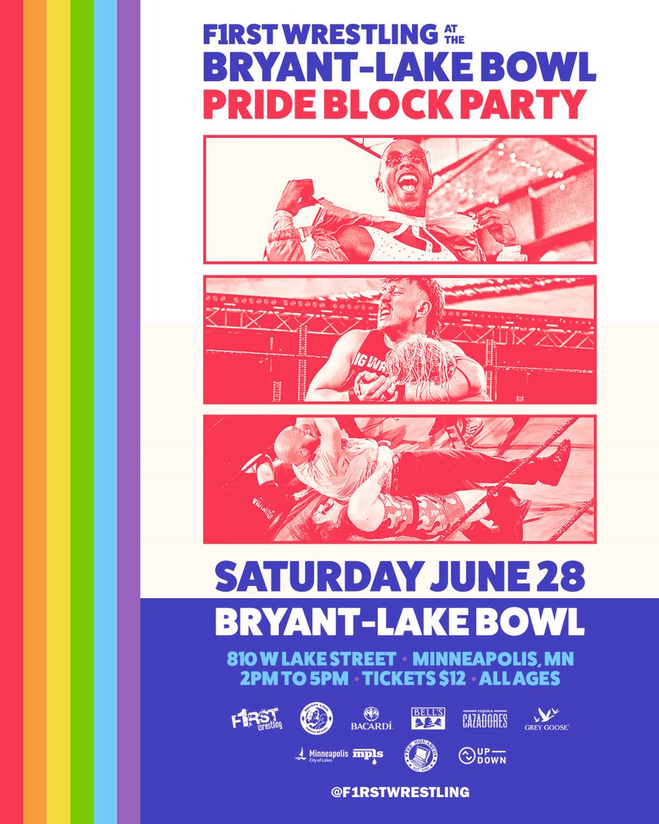 ❗️SATURDAY | JUNE 28TH❗️

🏳️‍🌈Day 2 of BLB’s Pride Block Party🏳️‍🌈

⏰ 2pm to 5pm
🍻 Ice-cold Bell’s Beer
🍹 Pride-perfect Bacardi cocktails
🌿 Chill THC bevvies
🍔 Delicious BLB food
🎟️ TICKETS ARE JUST $12 🎟️