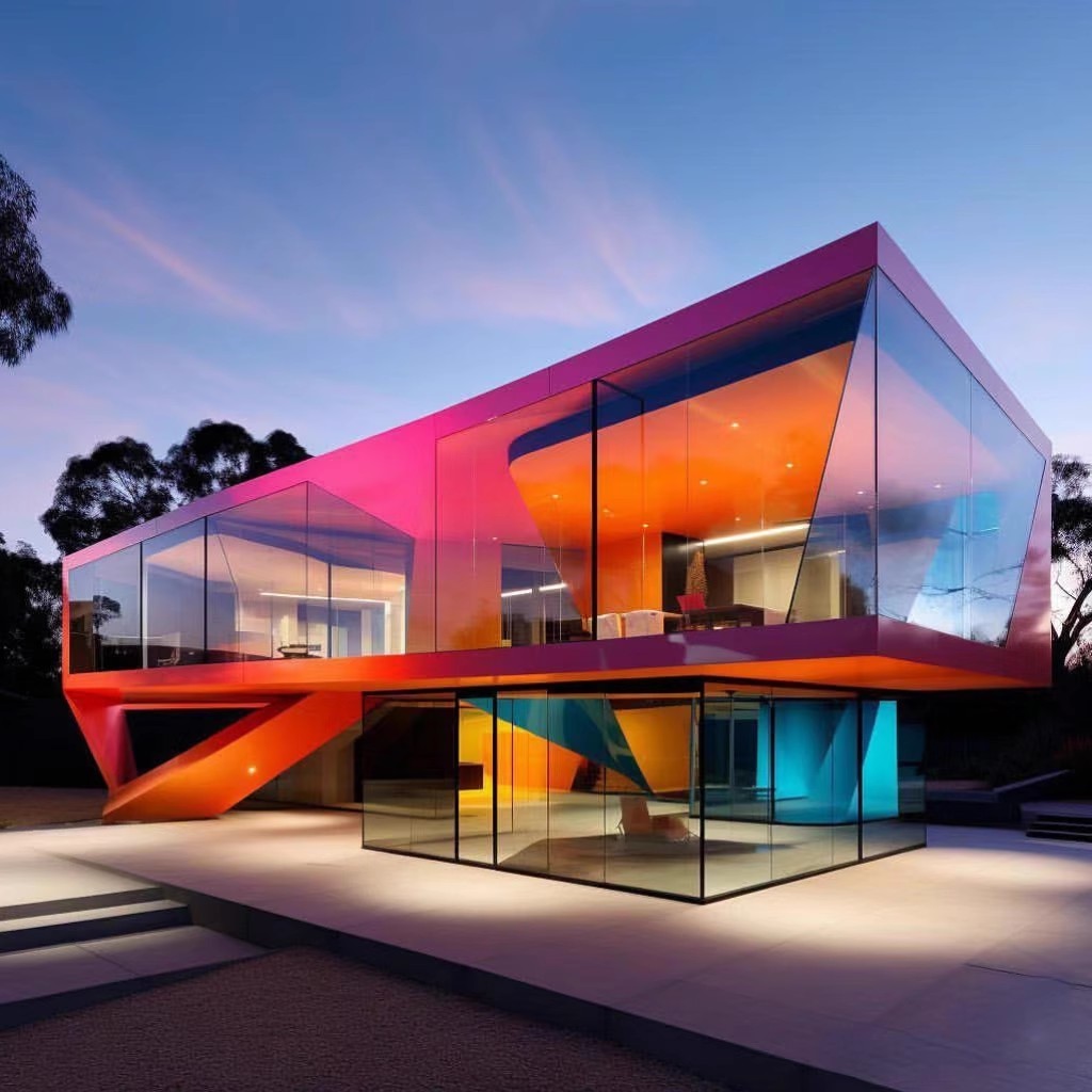 Colourful Glass (Rainbow Glass) offers a variety of customizable colour options, providing dreamy colour-shifting effects tailored to your specific requirements.