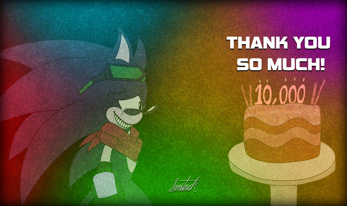 From the bottom of my heart, I sincerely thank you all for getting the "Sonic" Says video to 10K views on YouTube..

The people have spoken.. The sequel will begin production soon! ^^

#GreenPeppersOnPizza