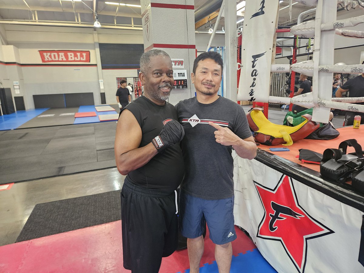 Putting in work with one of the best <a href="/koafitness/">Koa Training Academy/Koa Fitness</a>