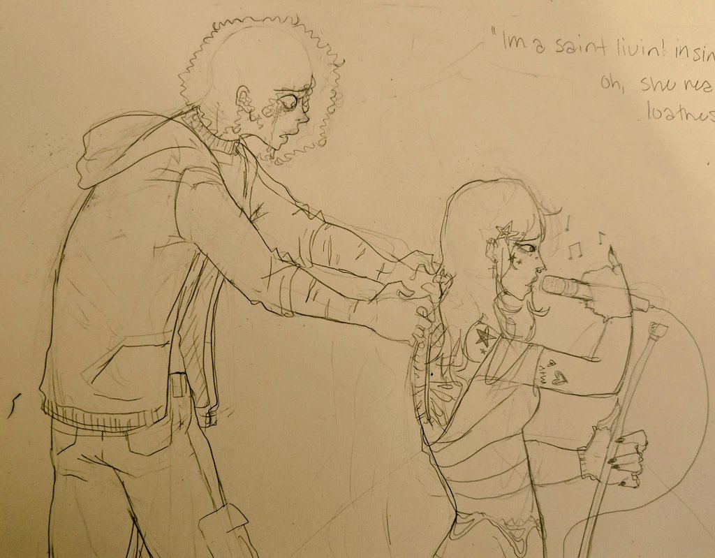 spooky_frog36's tweet image. "She Really Loathes Me"
#originalcharacterart #art #artmoots #sketchbookart #ocartist