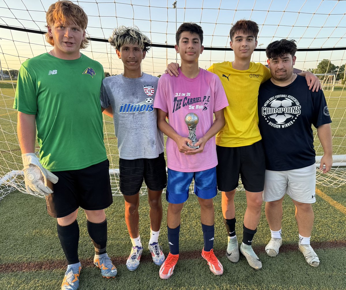 Congratulations to the 3v3 Champs of week 2 summer training!