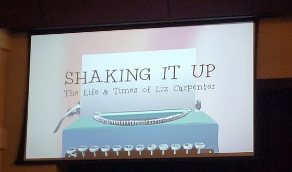 SAWH1970's tweet image. #SAWH2025 Has Officially Begun. It was great seeing so many "Friends, Sisters, Scholars, and Seekers" at tonight's film screening of "Shaking It Up: The Life and Times of Liz Carpenter." See you tomorrow for more great panels, discussions, and memories.