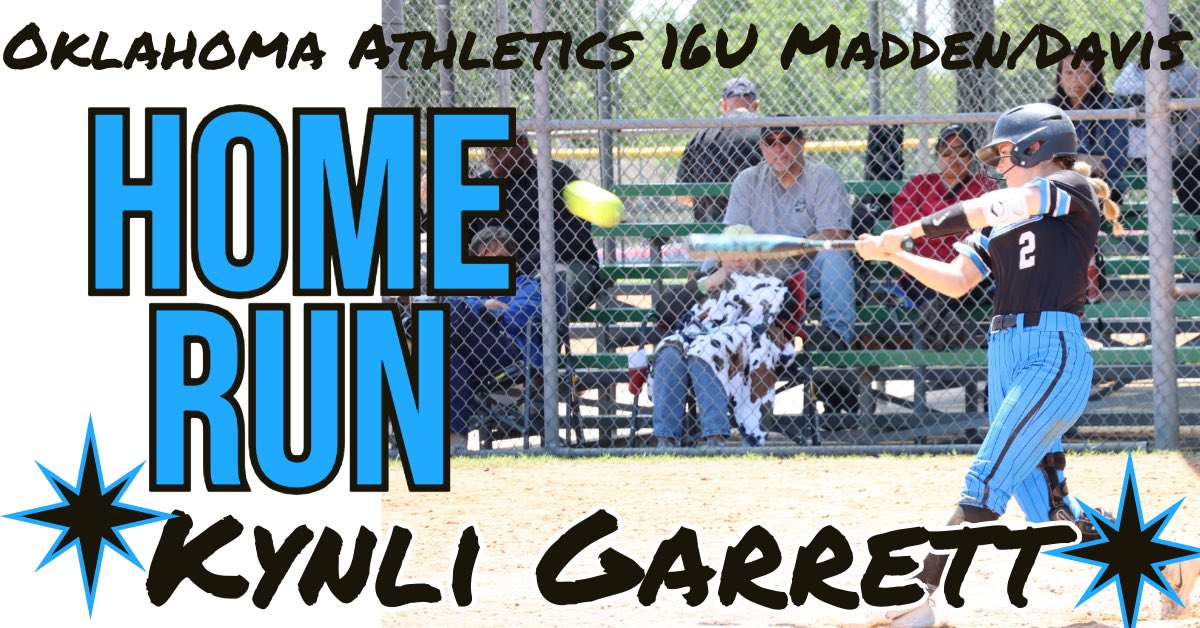 Oklahoma Athletics National Madden/Davis 16U (@08athleticsnat) on Twitter photo 1-1 on the day in pool play at the <a href="/TCNfastpitch/">Top Club National Fastpitch Events</a> Top Club Nationals and <a href="/KynliGarrett/">Kynli Garrett</a> with the big bat in game 2! Back tomorrow to start bracket play. #AsAllDay #AthleticsNation 1-1 on the day in pool play at the <a href="/TCNfastpitch/">Top Club National Fastpitch Events</a> Top Club Nationals and <a href="/KynliGarrett/">Kynli Garrett</a> with the big bat in game 2! Back tomorrow to start bracket play. #AsAllDay #AthleticsNation
