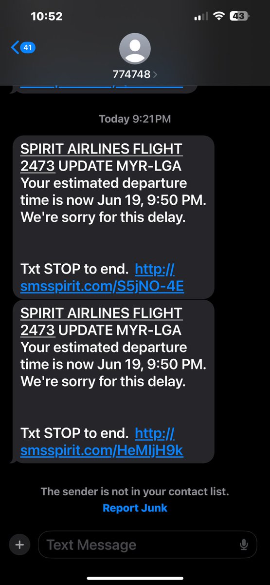 The most trifling experience with <a href="/SpiritAirlines/">Spirit Airlines</a>   

How do you change a flight from 11:50pm departure and then contact the customer at 9:21pm to say the new flight time is 9:50pm? Twenty-nine minutes to make the flight a a the boarding doors close at 9:35pm? Ridiculous!