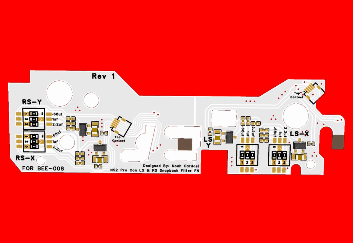 Done with Rev 1 of the Switch 2 Pro Con snapback module!

Got these ordered for prototyping. If anyone is interested in one, let me know and I'll add you to the list.

No soldering and no adhesive required, just plug and play.