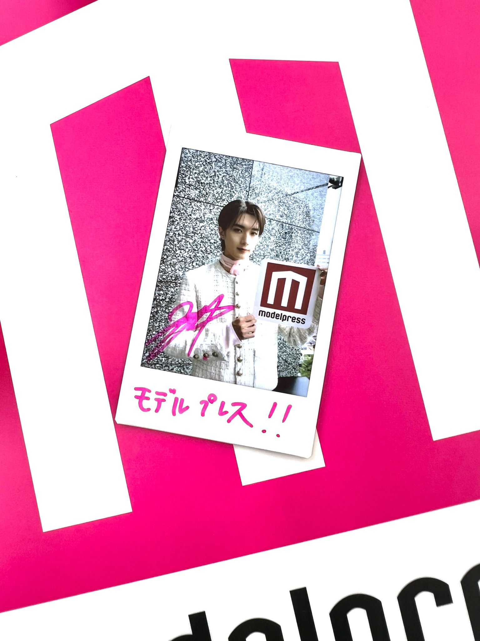 スタトレ　M!LK 山中柔太朗　 サイン入り 山中柔太朗 ジャケ写 直筆サイン M!LK - メルカリ