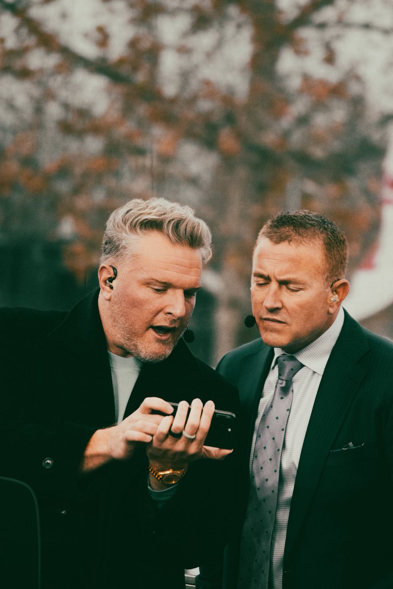 MikeKiddWho's tweet photo. @PatMcAfeeShow asking his friends if they should bring me in?! https://t.co/xsy2LKQGqu