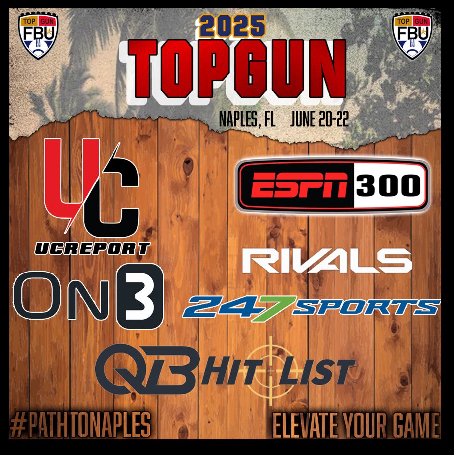 Cameron Sutton (@cam_sutton8) on Twitter photo Excited to compete at <a href="/FBUcamp/">Football University</a> TOP GUN this weekend.
<a href="/RustyMansell_/">Rusty Mansell</a> <a href="/ChadSimmons_/">ChadSimmons</a> <a href="/On3sports/">On3</a> <a href="/AWilliamsUSA/">Anthony Williams</a> <a href="/tballardqbcoach/">Tony Ballard</a> <a href="/Rivals/">Rivals</a> <a href="/RivalsCamp/">Rivals Camp Series</a> <a href="/TheUCReport/">Billy Tucker</a> <a href="/QBHitList/">QBHitList.com</a> <a href="/247Sports/">247Sports</a> <a href="/Battle/">Battle Sports</a> <a href="/JulianColvard/">Julian I. Colvard</a> <a href="/najehwilk/">Najeh Wilkins</a> <a href="/CoachBrandonT/">Brandon Tate</a> <a href="/__AustinButler/">AB</a> <a href="/AlPopsFootball/">𝐀𝐋 𝐏𝐨𝐩𝐬</a> #topgun Excited to compete at <a href="/FBUcamp/">Football University</a> TOP GUN this weekend.
<a href="/RustyMansell_/">Rusty Mansell</a> <a href="/ChadSimmons_/">ChadSimmons</a> <a href="/On3sports/">On3</a> <a href="/AWilliamsUSA/">Anthony Williams</a> <a href="/tballardqbcoach/">Tony Ballard</a> <a href="/Rivals/">Rivals</a> <a href="/RivalsCamp/">Rivals Camp Series</a> <a href="/TheUCReport/">Billy Tucker</a> <a href="/QBHitList/">QBHitList.com</a> <a href="/247Sports/">247Sports</a> <a href="/Battle/">Battle Sports</a> <a href="/JulianColvard/">Julian I. Colvard</a> <a href="/najehwilk/">Najeh Wilkins</a> <a href="/CoachBrandonT/">Brandon Tate</a> <a href="/__AustinButler/">AB</a> <a href="/AlPopsFootball/">𝐀𝐋 𝐏𝐨𝐩𝐬</a> #topgun