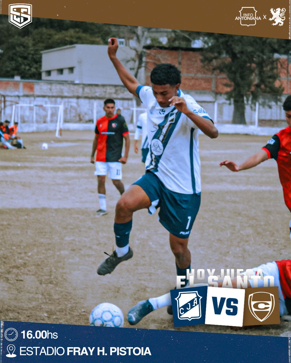 HOY JUEGAN LOS PIBES 💙 🤍 🤎 

𝗧𝗼𝗿𝗻𝗲𝗼 𝗔𝗻𝘂𝗮𝗹 𝗔𝗽. '𝟮𝟱 - Fecha 10

🆚 Cachorros 
📆 Viernes 20 de Junio
📍 Fray Honorato Pistoia
⌚ 16:00hs