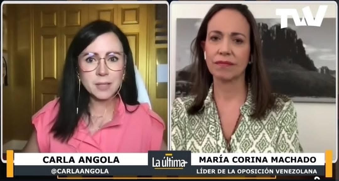 El Necio (@elnecio_cuba) on Twitter photo 🇻🇪🇮🇷 INSÓLITO: piden ataque de EEUU a Venezuela por vínculos con Irán. La "periodista" <a href="/carlaangola/">Carla Angola TV</a> y <a href="/MariaCorinaYA/">María Corina Machado</a> están asegurando que Venezuela financió la construcción de drones iraníes: por lo cual piden a EEUU que ataque Venezuela y bombardee a su propia gente. ¡LOCURA! 🇻🇪🇮🇷 INSÓLITO: piden ataque de EEUU a Venezuela por vínculos con Irán. La "periodista" <a href="/carlaangola/">Carla Angola TV</a> y <a href="/MariaCorinaYA/">María Corina Machado</a> están asegurando que Venezuela financió la construcción de drones iraníes: por lo cual piden a EEUU que ataque Venezuela y bombardee a su propia gente. ¡LOCURA!