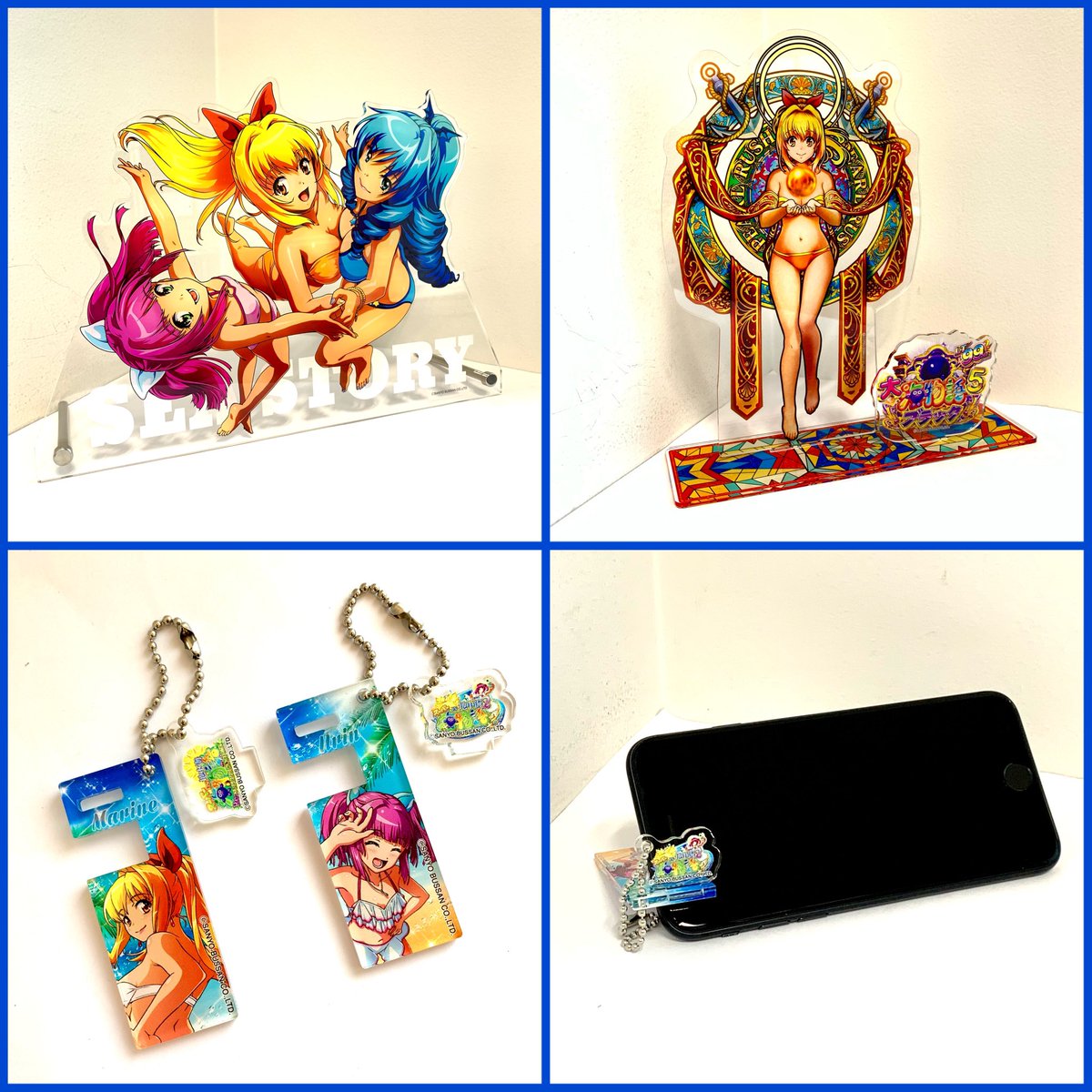 マリン・ワリン・ウリンの激レア賞・アクリルプレートが当たる