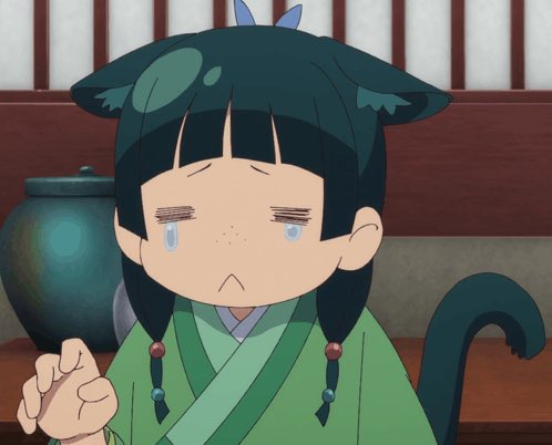 keiuzuki's tweet photo. It‘s Friday but there is no new Apothecary Diaries episode. https://t.co/CWzd21Lagx
