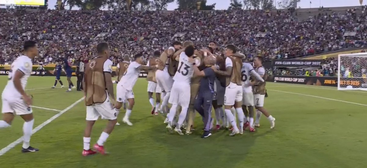 Botafogo 1 PSG 0. Otra de las bombas del Mundial de Clubes