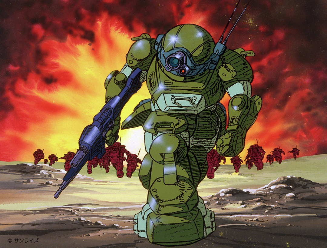 DC_JapanAnime's tweet image. 今夜（6/20）スタート
「装甲騎兵ボトムズ」HDリマスター版

百年戦争の終戦後、メルキア軍から追われるキリコは、軍の最高機密である素体にフィアナという名を与え、愛し合う。キリコとフィアナは、ともに地獄の中を駆け抜けていく。

【4話連続放送】
▶️毎週月～金曜 24:00

#ディズニー・チャンネル