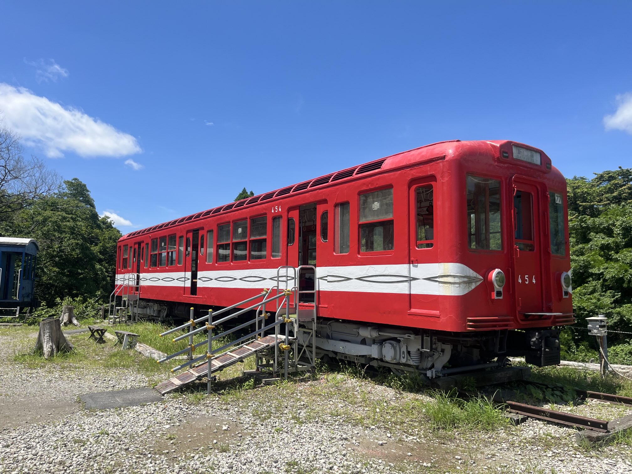 保存車 丸ノ内線400形 454号車 搬出 – 回送電車