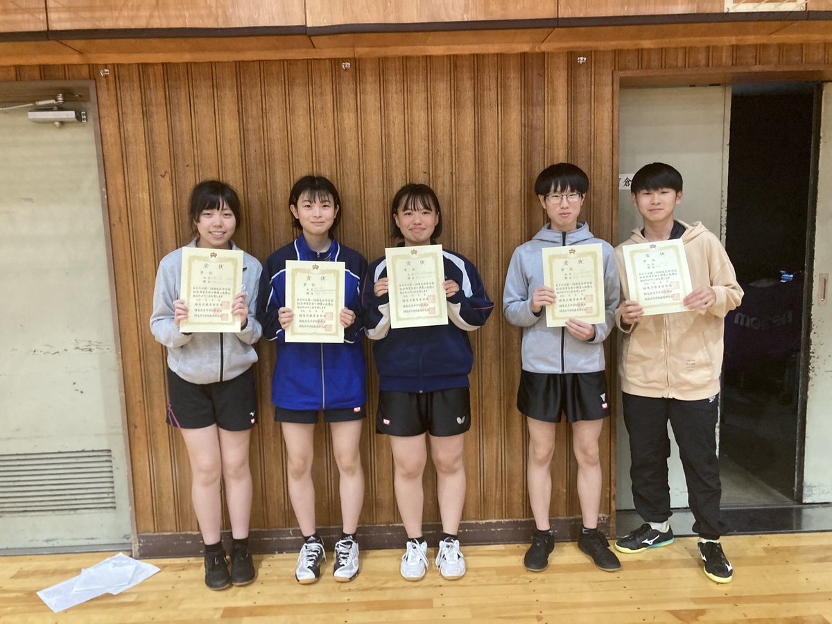 SSSJr5's tweet photo. 先日行われた練馬区大会に出場しました。

大会結果

○男子シングルス
 第5位：武内（開一中）、上野（S.S.S）

○女子シングルス
 準優勝：伊東選手（開三中）
 第5位：田中選手（大高附中）
 第9位：宮奥選手（北町中） 

上記選手たちは、練馬区代表として都大会に出場します。 https://t.co/54W5zeWdLV