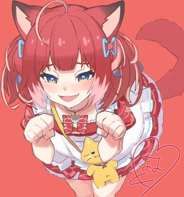 赤見かるびちゃん。 #karunyart