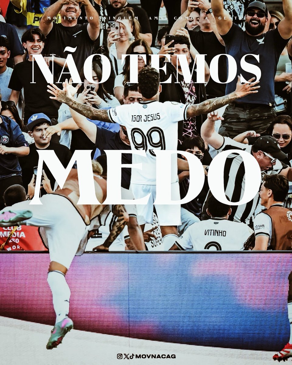 Campeões do Brasil. Campeões da América. Em busca do mundo.

SOMOS BOTAFOGO E NÃO TEMOS MEDO!