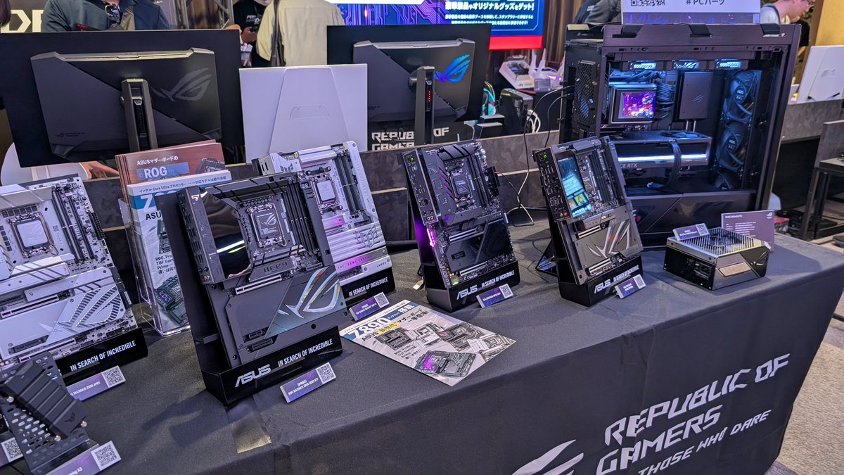 🎉✨ ゲーマー必見の祭典「ROG DAY」開催中！ ✨🎉
prtimes.jp/main/html/rd/p…
最新のROG製品をいち早く体験できるチャンスが到来！🚀
🗓️ 開催期間:
2025年6月20日(金) 12:00～17:00
2025年6月21日(土) 10:00～17:00
📍 場所:
esports Style UENO