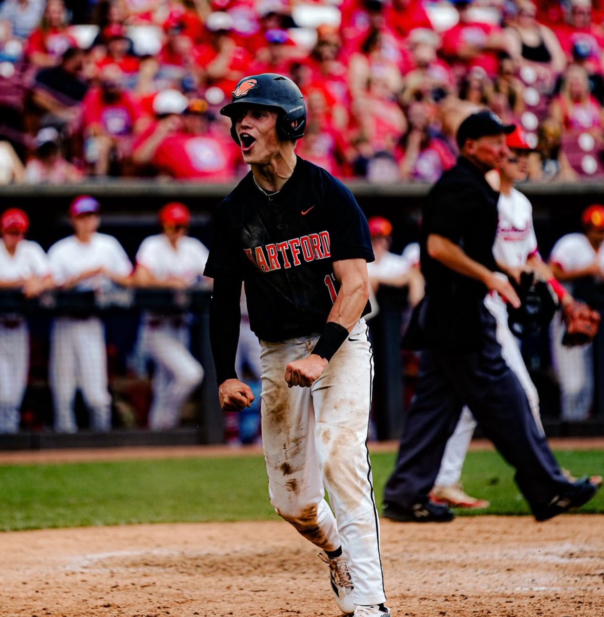 So proud of this kid!! <a href="/BradyHelms1/">Brady Helms</a> named 1st Team All Conference as a sophomore. Conference stats below:
GP: 18
BA: .466
H: 27
RBI: 20
OBP: .485
SLG: .552
OPS: 1.037
QAB/% - 40/58.82
SB: 7
<a href="/GRBRays/">GRB RAYS BASEBALL</a> 
<a href="/PrepBaseballWI/">Prep Baseball Wisconsin</a> 
<a href="/PG_WiscMinn/">PG Wisconsin and Minnesota</a> 
<a href="/PerfectGameUSA/">Perfect Game USA</a> 
<a href="/FlatgroundBats/">FLATGROUND Hitting</a>