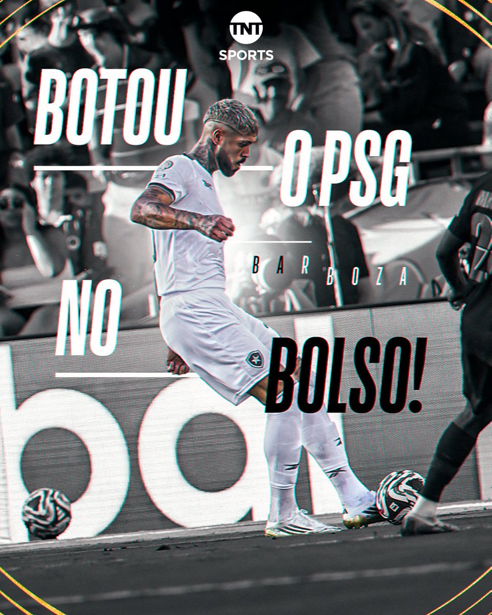TNTSportsBR's tweet photo. O BOLSO DO BARBOZA É GRANDE! O ATAQUE DO PSG TÁ LÁ DENTRO... 😂🔥 #MundialDeClubes2025 https://t.co/nYYPNND6Sv