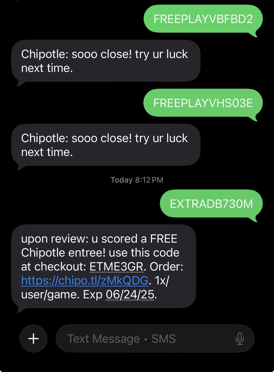 DanielBell2020's tweet photo. @ChipotleTweets W https://t.co/W5aaY1oteK